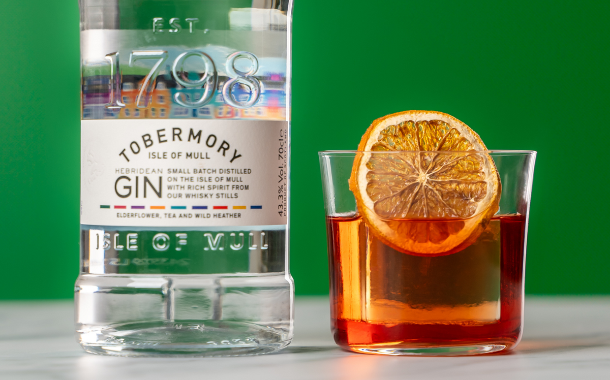 Tobermory Negroni and Hebridean Gin