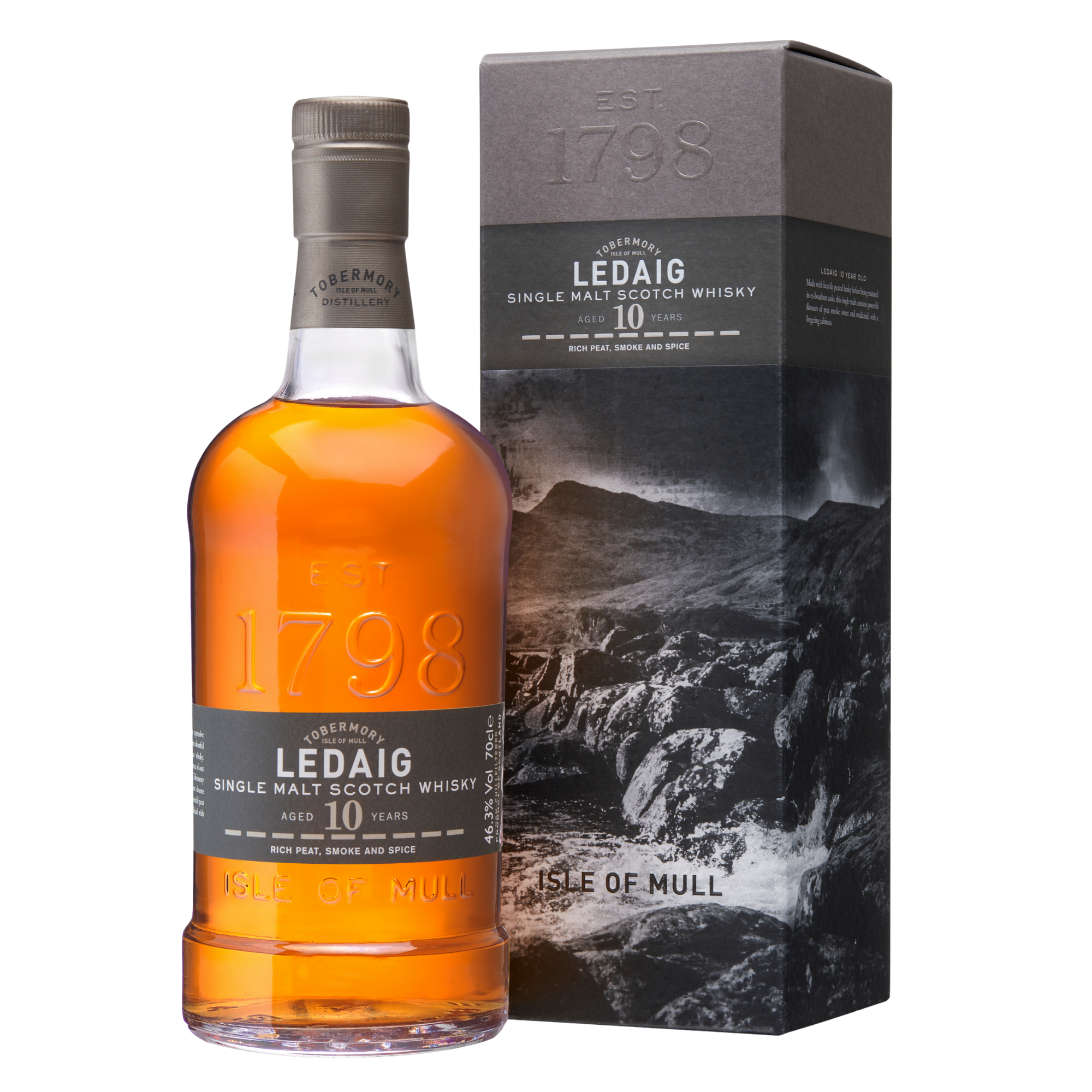 Ledaig 10 Year Single Malt Scotch Whisky
