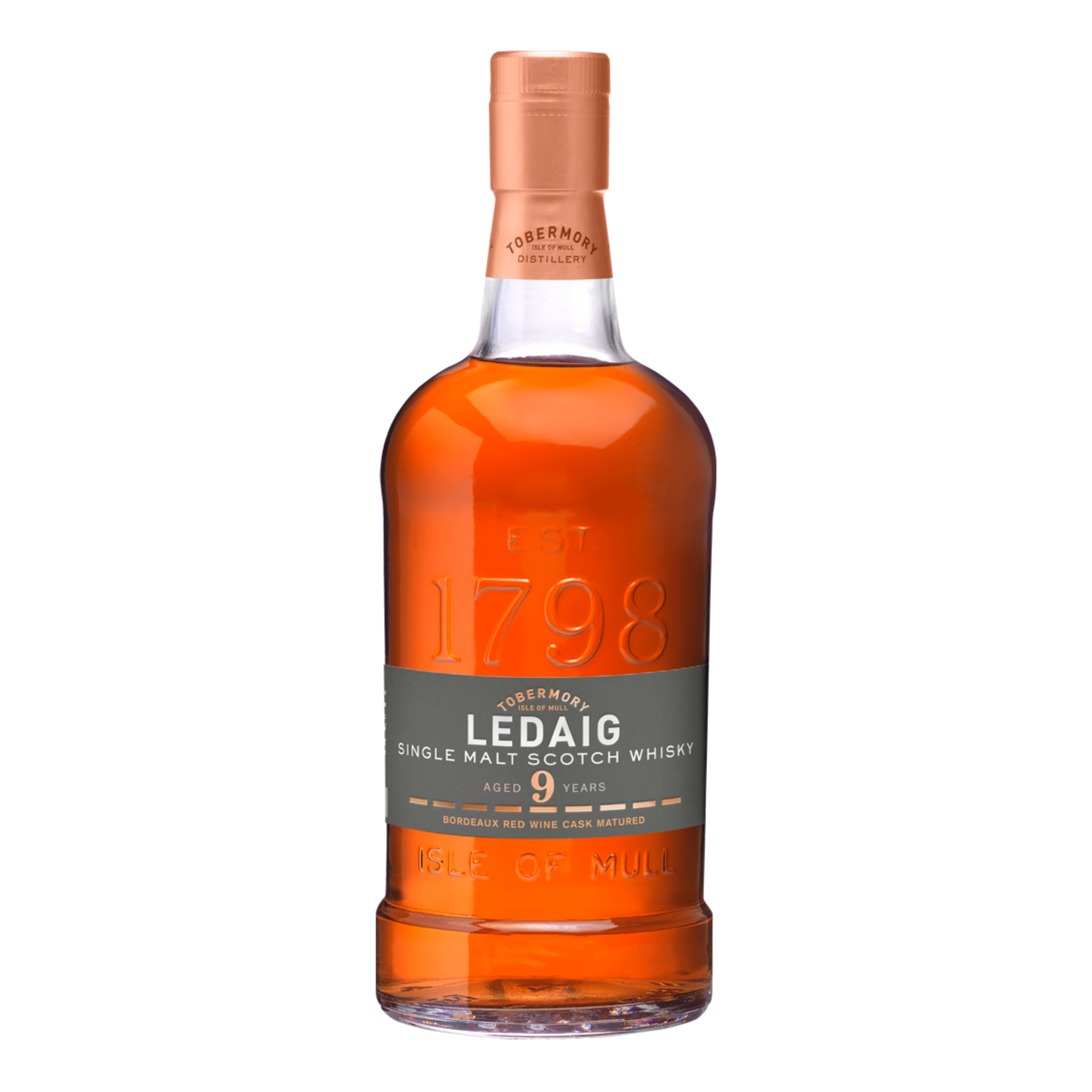 Ledaig 2012 Bordeaux Red Wine Cask Matured