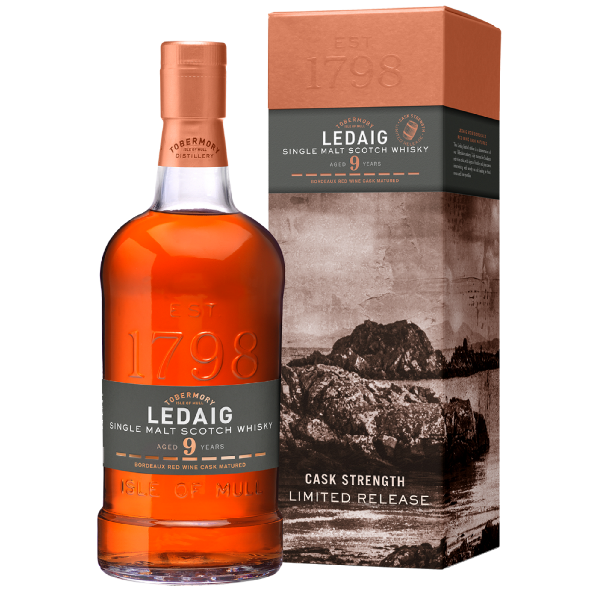Ledaig 2012 Bordeaux Red Wine Cask Matured
