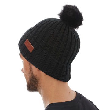 Black Bobble Hat