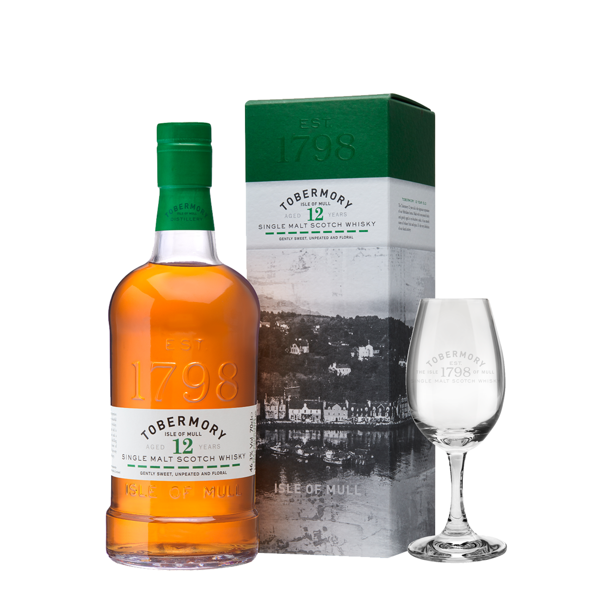 12 Year Old with Copita Bundle – Tobermory Distillery