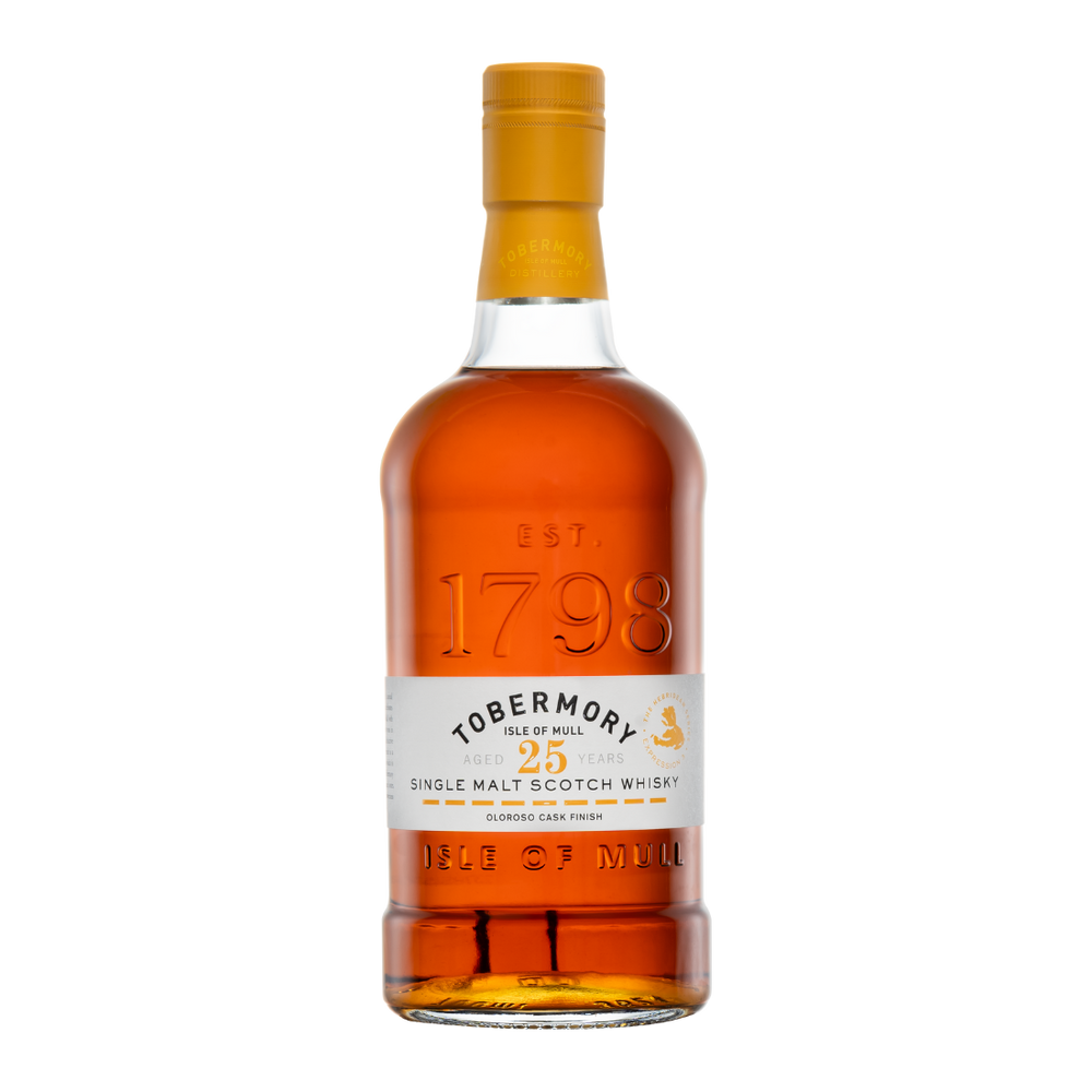 Tobermory Hebridean Series 25 Year Old Bottle Shot