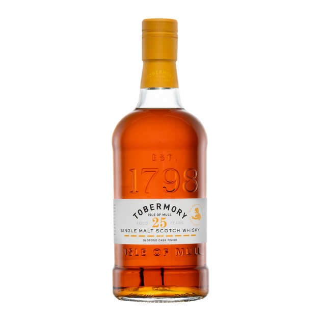 Tobermory Hebridean Series 25 Year Old Bottle Shot