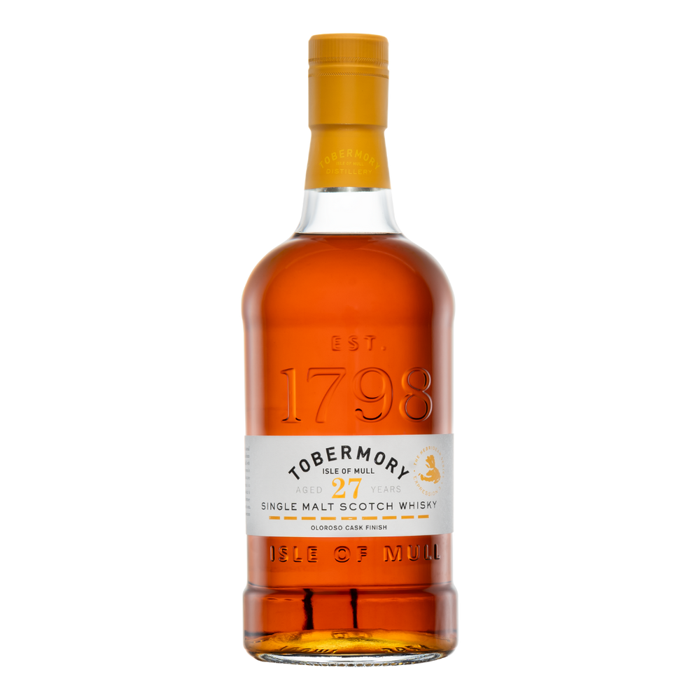 Tobermory Hebridean Series 27 Year Old Bottle Shot