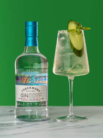 Summer Spritz Cocktail and Tobermory Hebridean Gin
