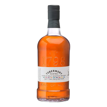 tobermory 2007 sherry finish whisky in a bottle