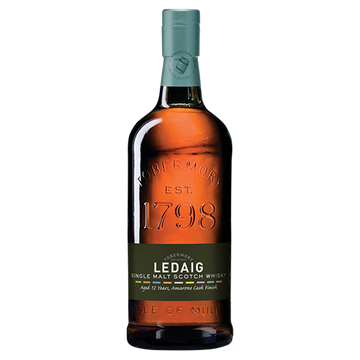 Ledaig 2008 whisky in a bottle