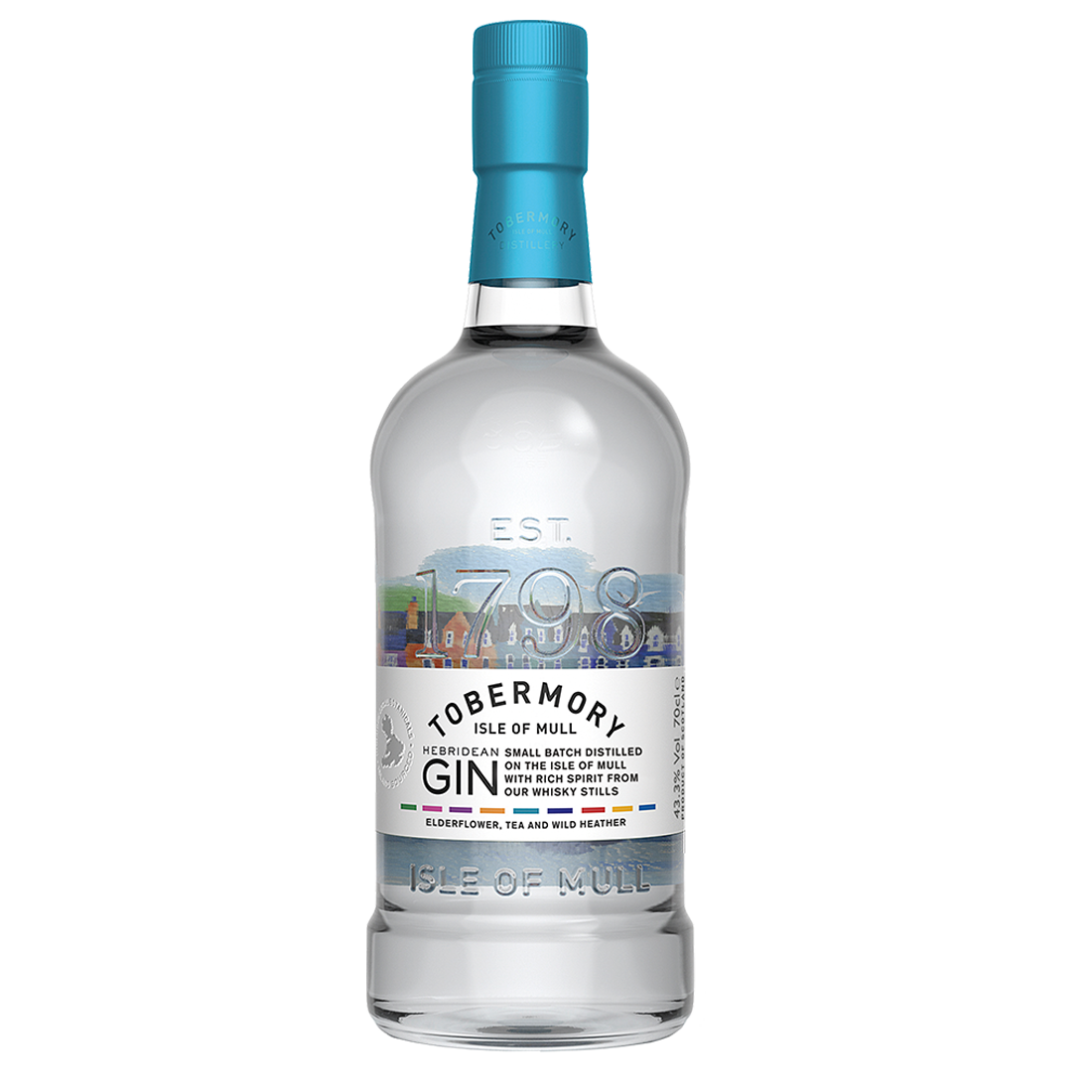 Tobermory Hebridean gin bottle