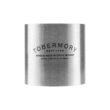 This whisky measure is made from stainless steel and comes with the Tobermory Logo