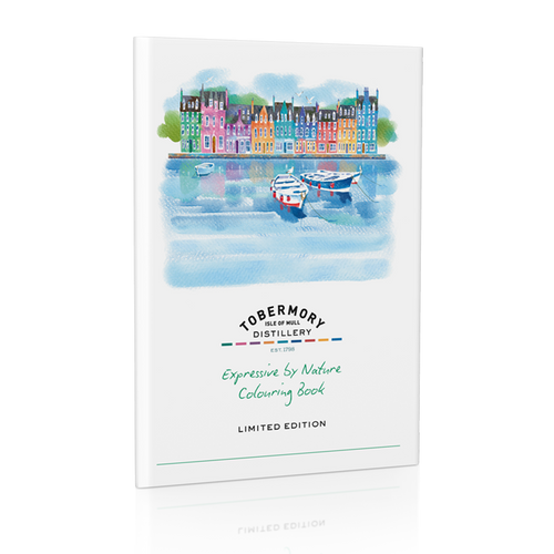 Adult colouring book by Tobermory