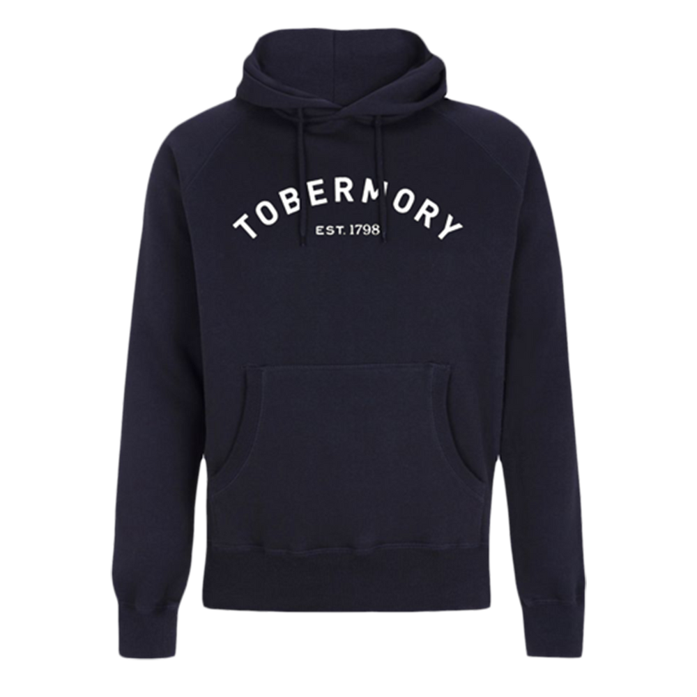 Tobermory whisky hoodie in black