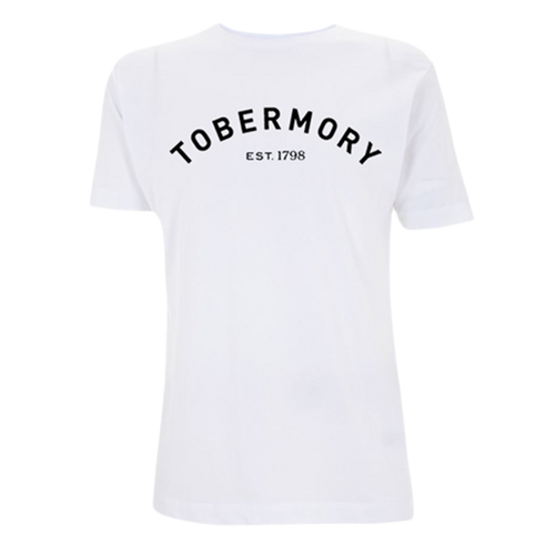 Tobermory whisky t shirt in black